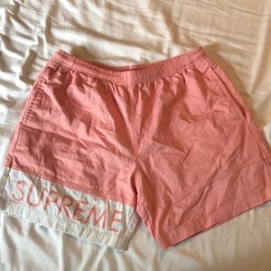 Supreme Banner shorts